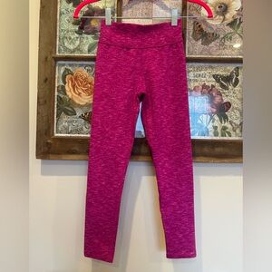 Runway Thick Pink Kids Leggings